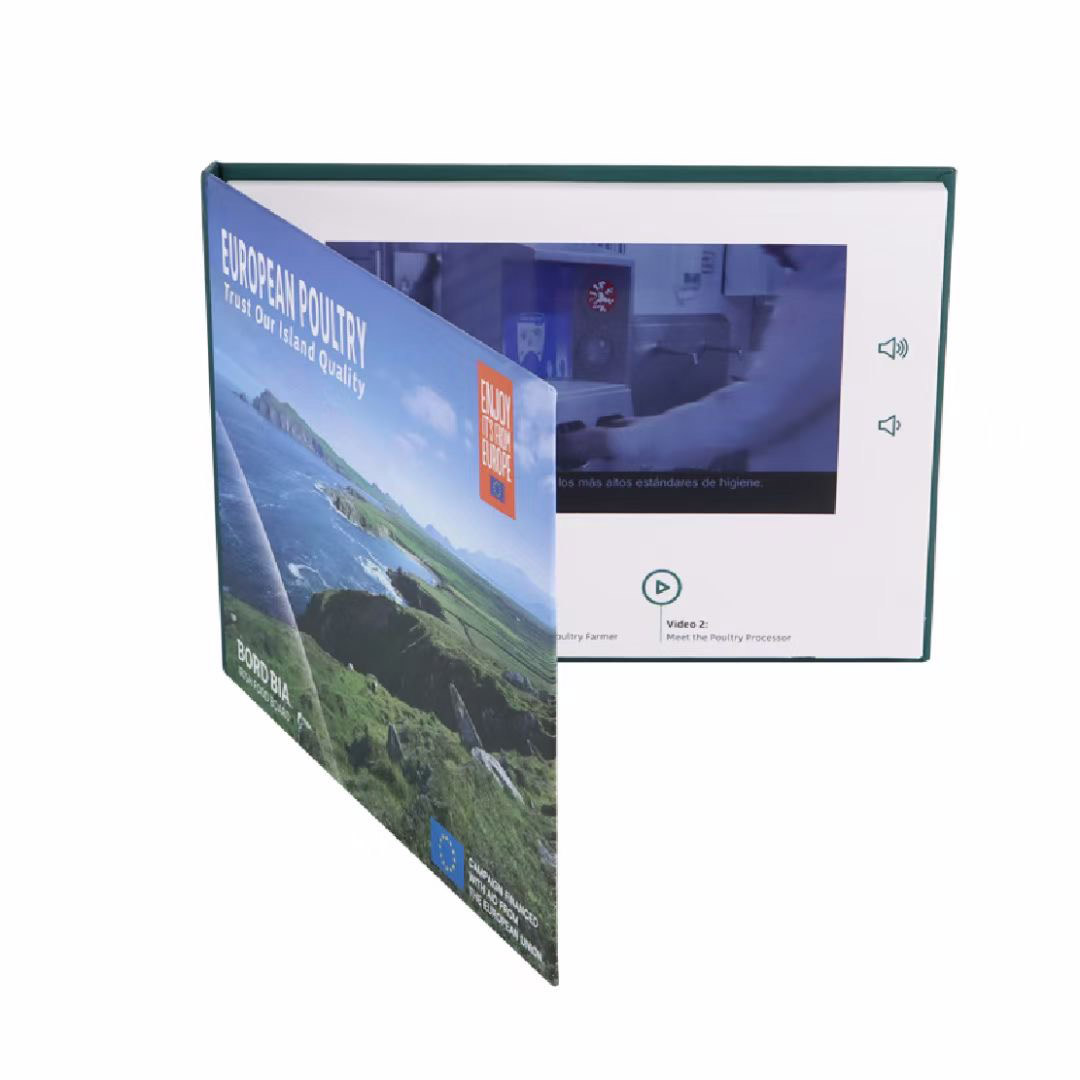 Tarjeta y folleto con pantalla LCD, imagen 1