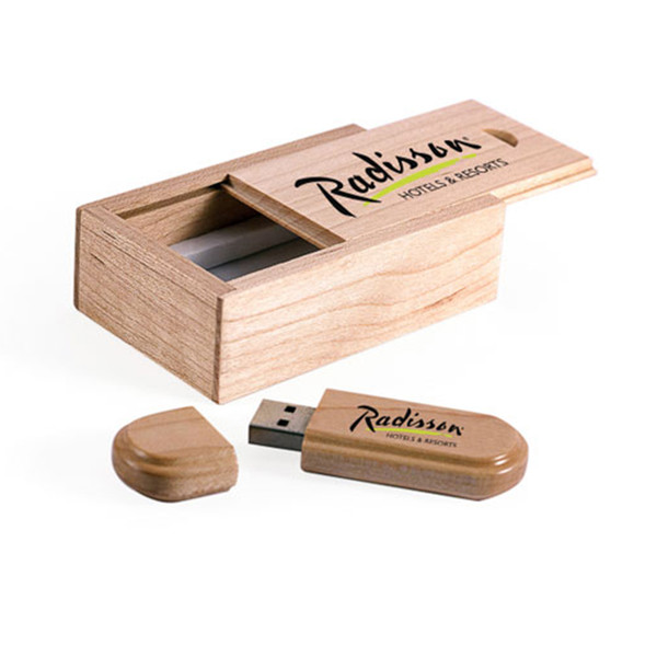 Caja deslizante de madera o bambú