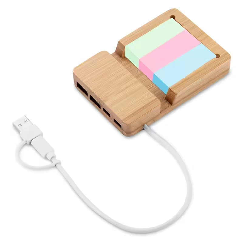 Concentrador de cable de carga con soporte para teléfono y área para notas, imagen 1