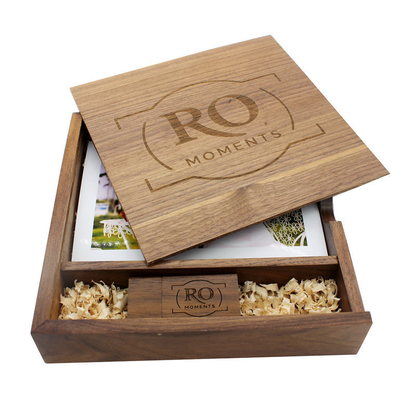 Caja deslizante de madera o bambú, imagen 1