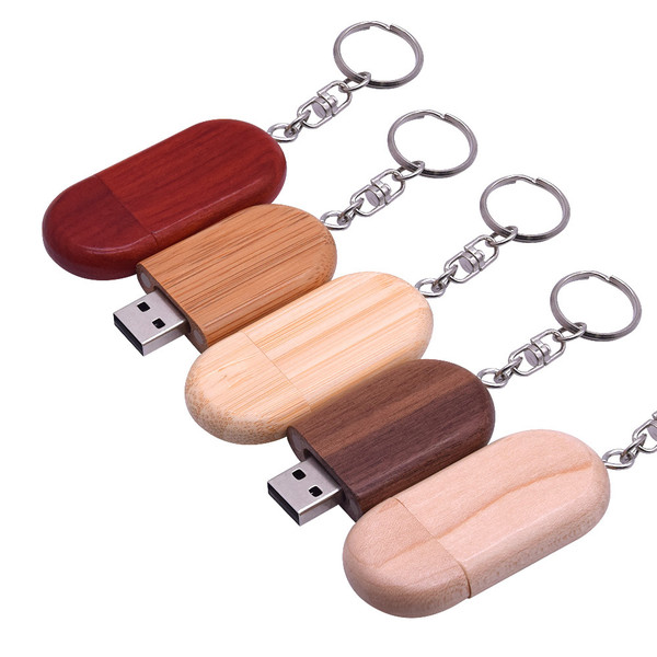 Memoria USB de madera