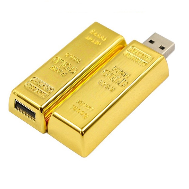 Memoria USB con diseño de lingote, imagen 1