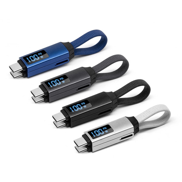 Cable de carga magnético 3 en 1 con pantalla LED