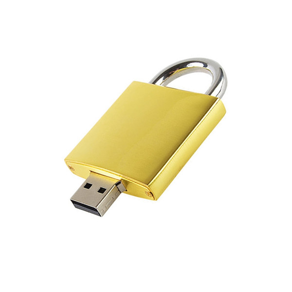 Memoria USB con diseño de candado