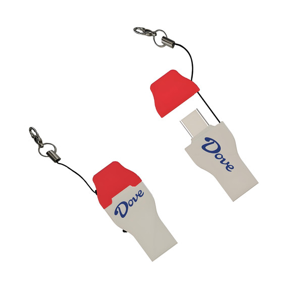 Memoria USB dual con conectores USB-A y USB-C