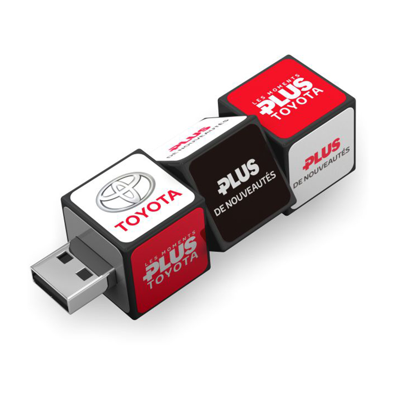 Memoria USB con diseño de cubo, imagen 1
