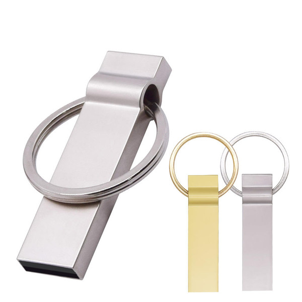 Memoria USB metálica para llavero