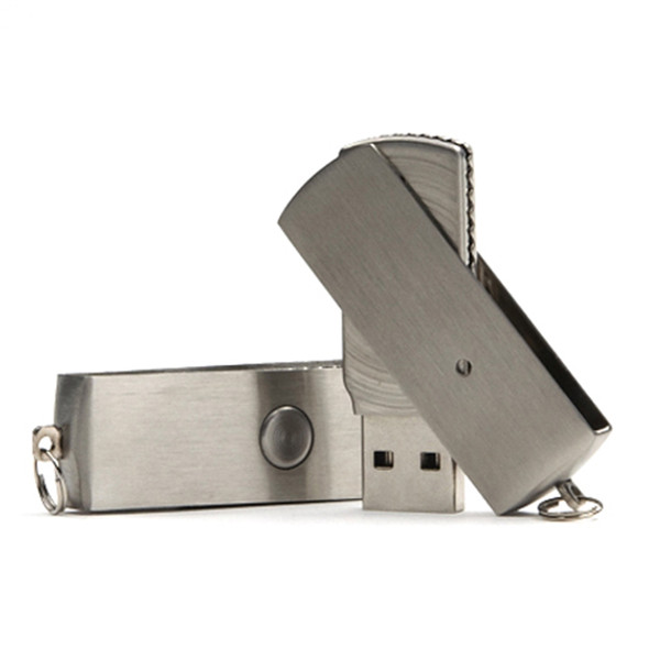 Memoria USB metálica giratoria