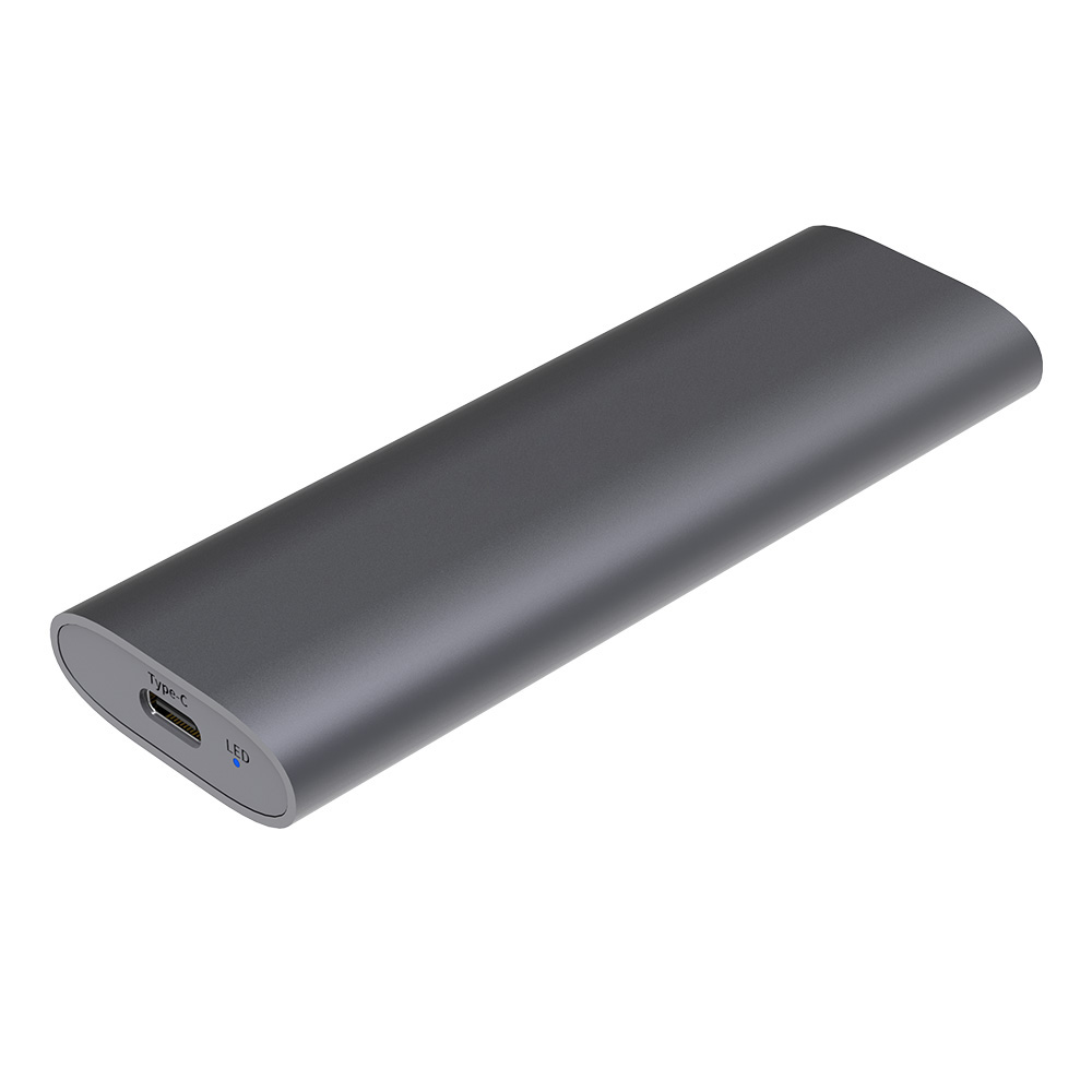Carcasa de aluminio USB 3.2 Tipo C para SSD M.2 PCIe NVMe, imagen 1