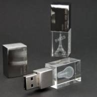 Memoria USB Cristal