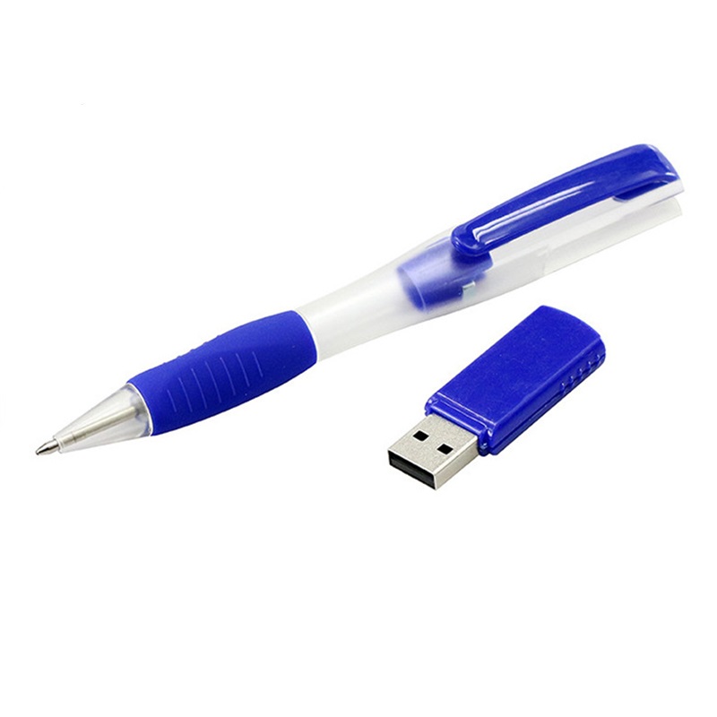 Bolígrafo con cierre y memoria USB, imagen 1