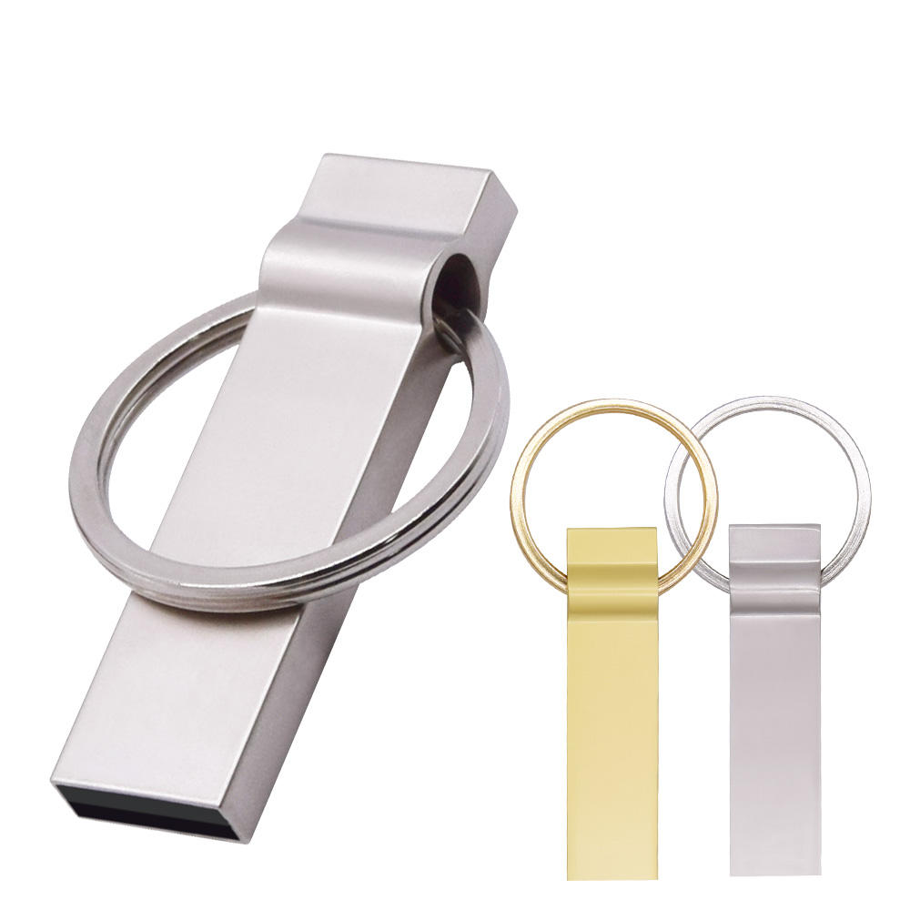 Memoria USB metálica para llavero, imagen 1