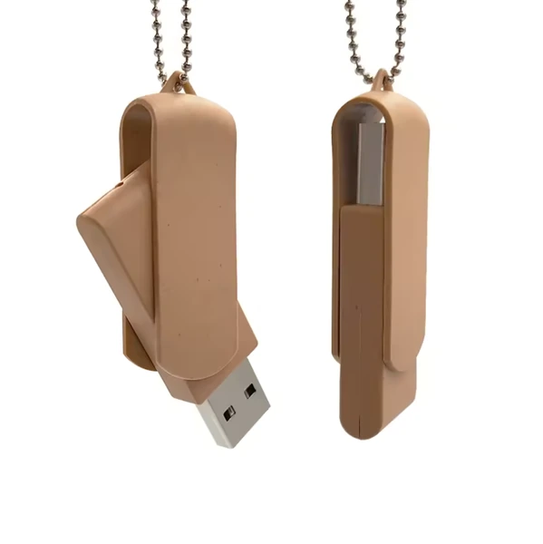 Memoria USB de paja de trigo